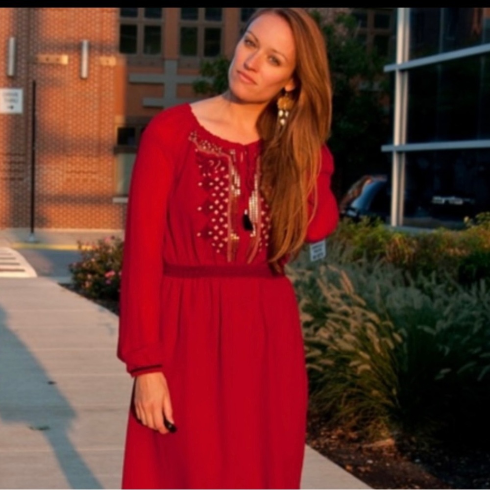 1x Red Gold Altuzarra Dress